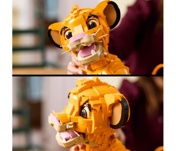 LEGO Disney 43247 Król Lew - młody Simba - 1248600 - zdjęcie 4